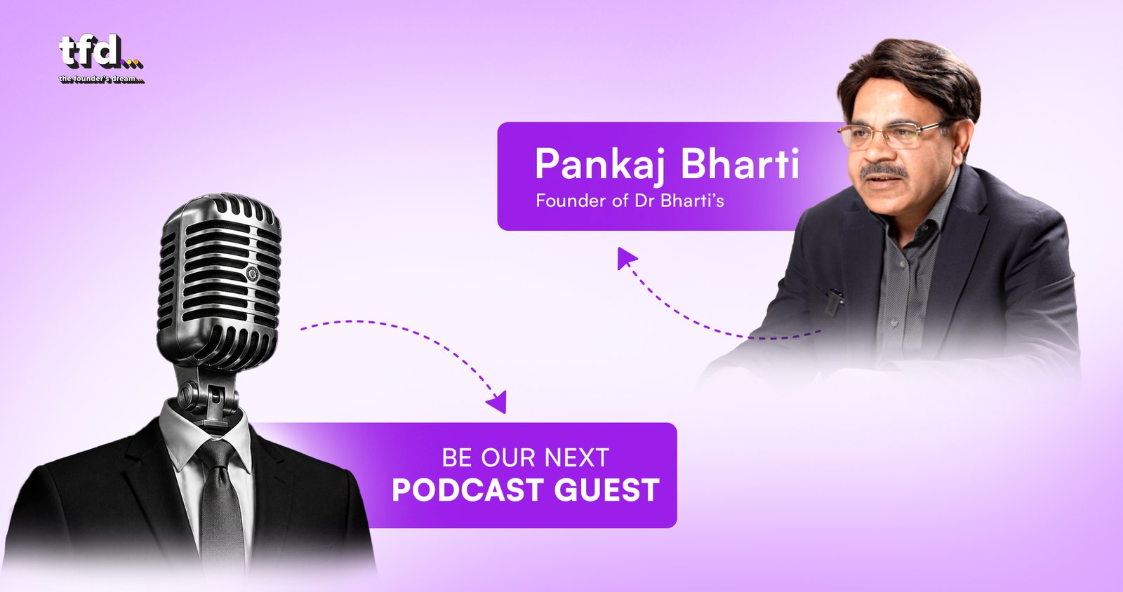 The Founder's Dream podcast guest banner